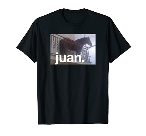 Juan Meme Horse On Balcony Meme Camiseta