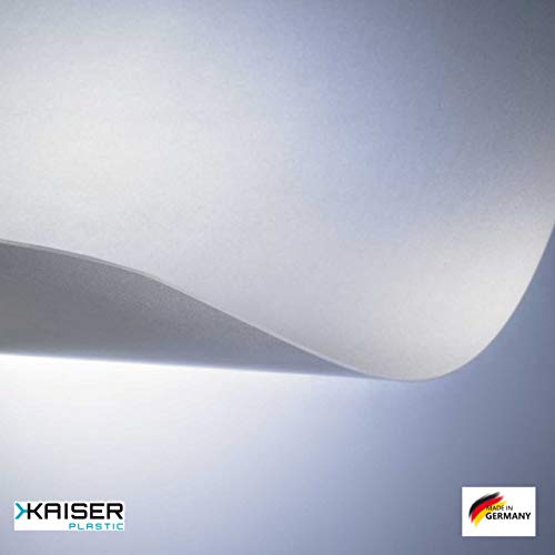 KAISER PLASTIC® Xtra Strong - Esterilla protectora para suelos, 75 x 120 cm, suelo duro, fabricada en Alemania