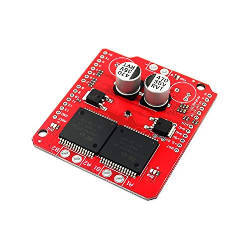 KASILU Dlb0109 Monster Moto Shield VNH2SP30 MOTURO DE Motor DE MOTURO DE Stepper STUROPO DE ALTETURAS 30A Alto Rendimiento