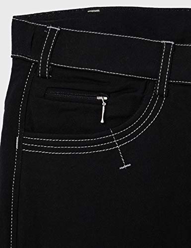 Kerbl Basicplus - Pantalones de equitación para Hombre, Talla 44, Color Negro