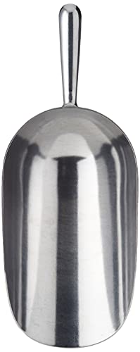 Kerbl Pala medidora de Aluminio 2500 g, Modelo Redondo