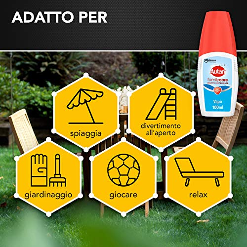 Kit de protección contra mosquitos Raid Autan: Autan Family Care Vapo, 1 envase de 100 ml + Raid líquido eléctrico Protección + 1 base y 1 recarga