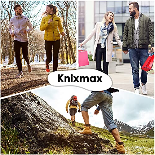 Knixmax Plantillas Memory Foam para Zapatos de Mujer y Hombre, Plantillas Confort Amortiguadoras Cómodas y Flexibles para Trabajo, Deportes, Caminar, Senderismo, EU41 Azul