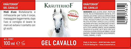 Kräuterhof Bálsamo de caballos gel de calentamiento extra fuerte 100ml