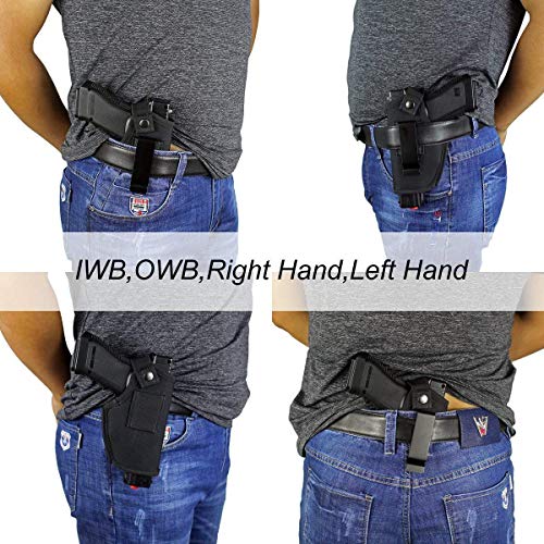 La Gracery - Funda Universal para Pistolas de IWB OWB (Mano Izquierda y Derecha)