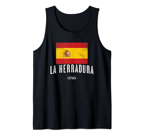 La Herradura España | Souvenir - Ciudad - Bandera - Camiseta sin Mangas