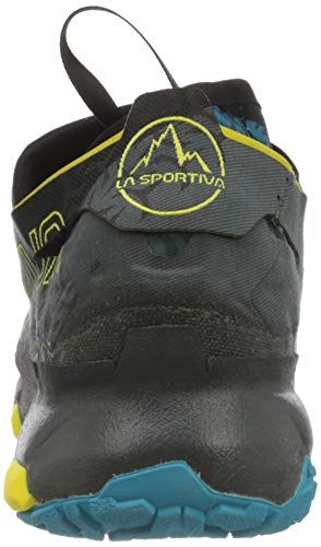La Sportiva Unika, Zapatillas de Trail Running Hombre, Multicolor (Carbon/Tropic Blue 000), 43.5 EU