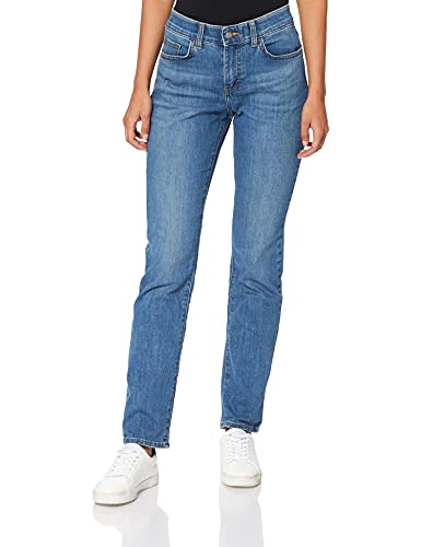 Lee Comfort Denim Straight Jeans Mujer, Azul (Moderno), 46 IT (32W/31L)