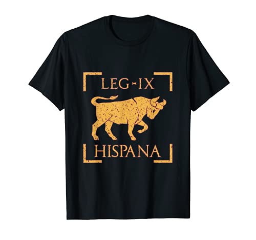 Legio IX Hispana Toro Legión Militar De La Antigua Roma Camiseta