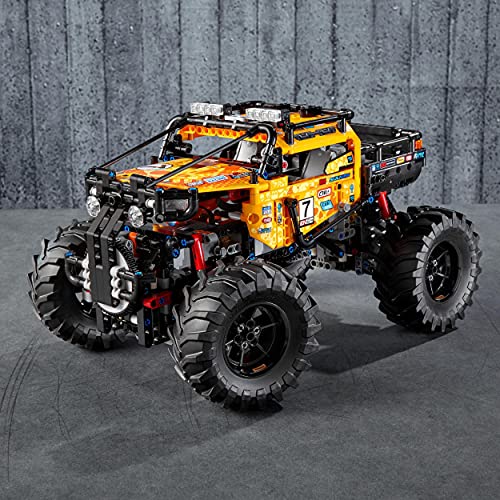 LEGO 42099 Technic Todoterreno Radical 4x4, Camión RC Teledirigido para Niños, Maqueta de Coche de Juguete para Construir con Smarthub y 2 Motores