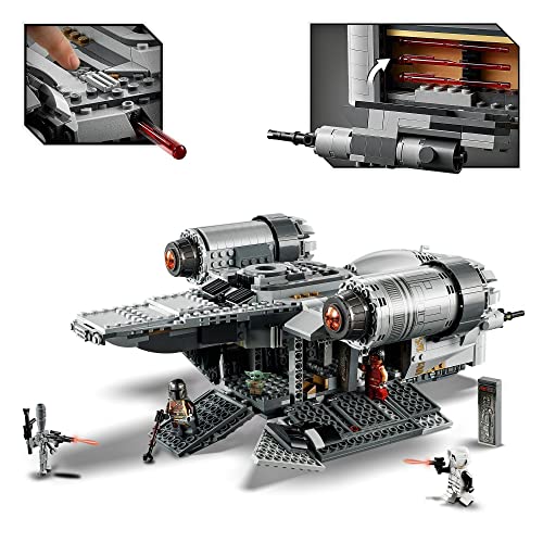 LEGO 75292 Star Wars The Mandalorian The Razor Crest, Nave Espacial del Cazarrecompensas, Juguete con Mini Figura del Niño