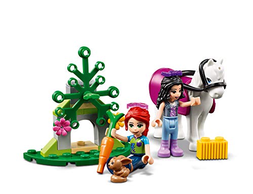 LEGO Friends - Remolque del Caballo de Mia Nuevo juguete de construcción de Coche con Remolque, incluye dos mini muñecas (41371)