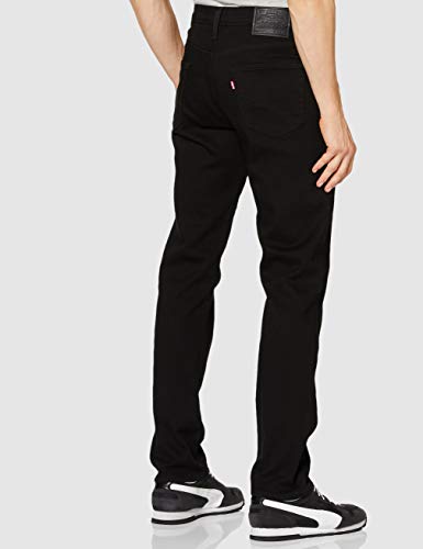 Levi's 511 Slim Fit Vaqueros, Negro (Nightshine X), 33W / 32L para Hombre