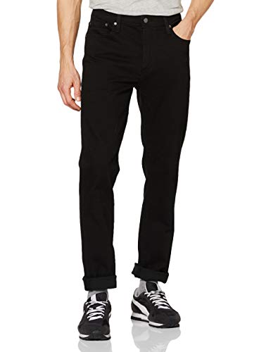 Levi's 511 Slim Fit Vaqueros, Negro (Nightshine X), 33W / 32L para Hombre