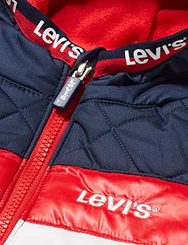 Levi's kids LVN Colorblock Jacket Chaqueta, Azul a Cuadros, 16 años para Niños