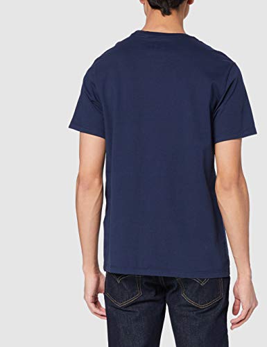 Levi's SS Original Hm tee Camiseta, Cotton + Patch Dress Blues, L para Hombre