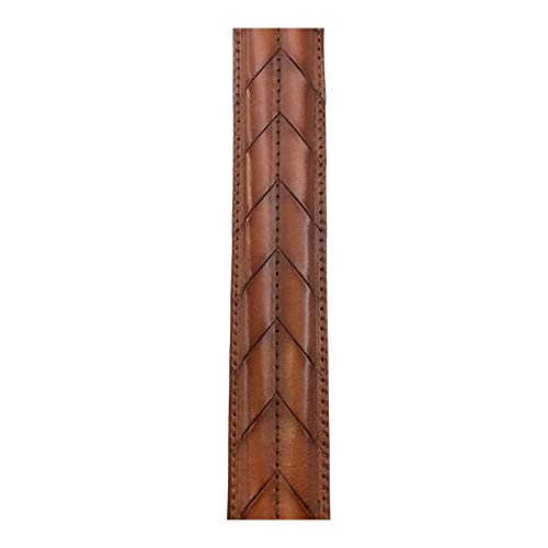 Leyva - Cinturón de piel de Vaquetilla de hombre (110 cm)