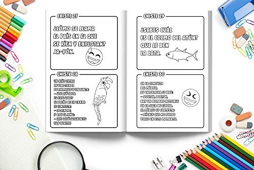 Libro de chistes para niños: Más de 200 chistes graciosos