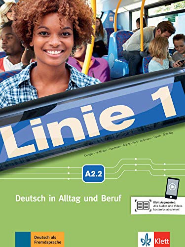 Linie 1 a2.2, libro del alumno y libro de ejercicios + dvd-rom: Kurs- und Ubungsbuch A2.2 mit DVD-Rom