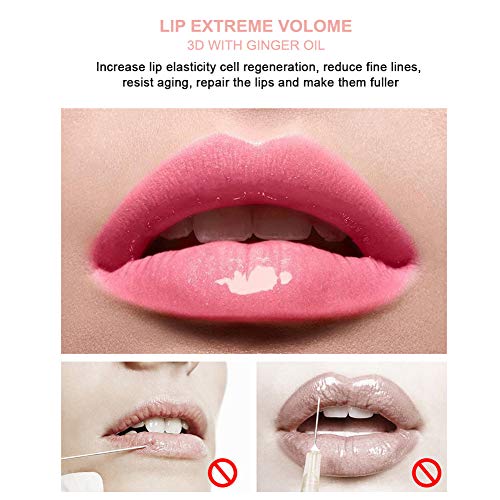 Lip Plumper, 3g Plant Lip Enhancer Maximizer Gloss Hidratante Bálsamo para dar volumen a los labios Serum para hidratar Hidratar los labios Maximizador Cuidado de los labios