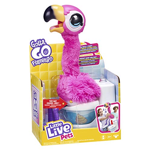 Little Live- Flamingo the Poop, flamenco, mascota (LPG00000)