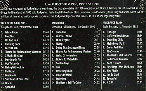 Live At Rockpalast 1980, 1983 & 1990 - 5cd+ 2dvd
