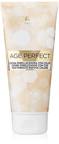 L'Oréal Paris Casting Crème Gloss Age Perfect Crema Embellecedora con Color, Tono Castaño - 3 Paquetes de 116 gr - Total: 348 gr