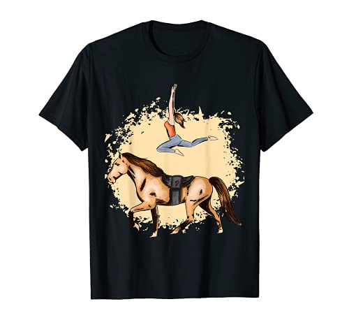 Los amantes de los caballos truco de equitación silla Camiseta