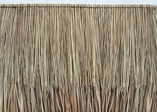 Lote de 10 Panels Natural para tejado de Palma (115 cm) tejado exótico, Refugio jardín, Gazebo, sombrilla pergola (10x12111)