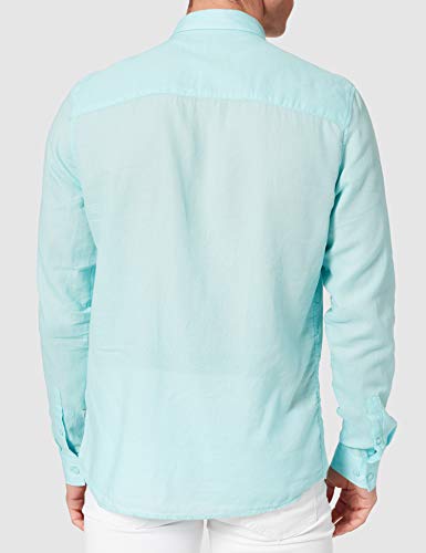LTB Jeans Nibote Camisa, Angel Blue 6644, XXL para Hombre