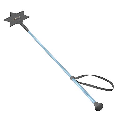MacTack - Fusta infantil con lengüeta en forma de estrella (51cm) (Azul Claro/Azul Marino)