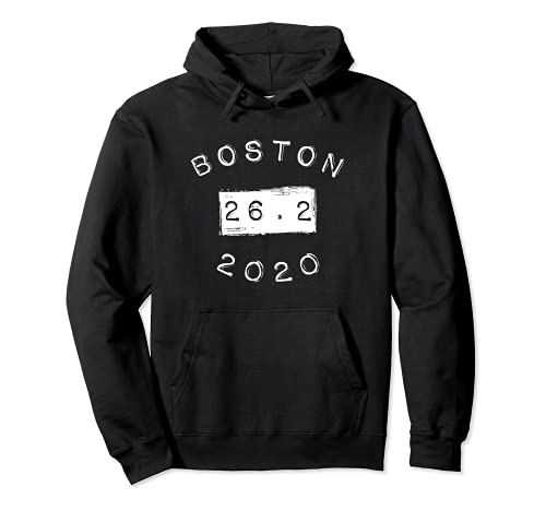 Maratón de Boston 2020 26.2 Sudadera con Capucha