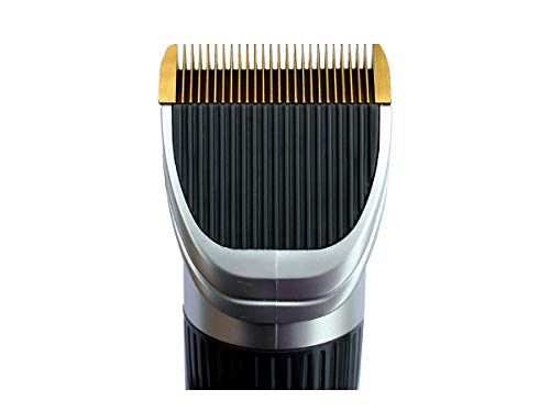 Masterclip Showmate - Cortadora de pelo sin cuerda con longitud de corte ajustable | Calidad profesional | silencioso, recargable | verde