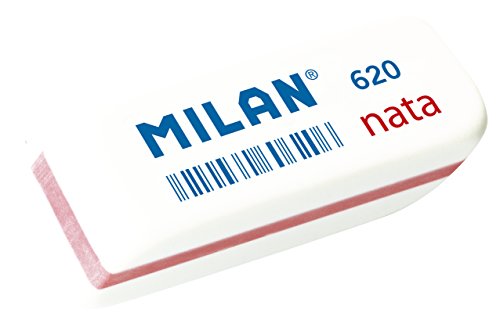 MILAN BPM10044 - Pack de 2 gomas de borrar