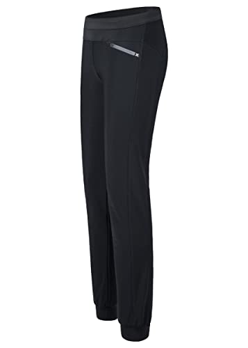 MONTURA - Pantalones de mujer pesados para senderismo y deportes Sound Winter - negro plomo, Negro - Plomo - 9093, L