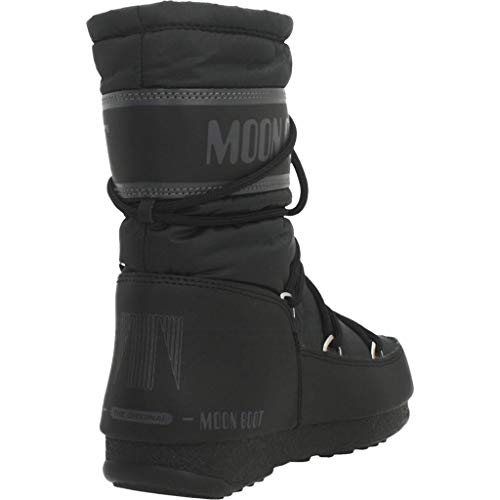 Moon-boot Mid Nylon WP, Botas de Nieve Unisex Adulto, Negro (Negro 001), 39 EU
