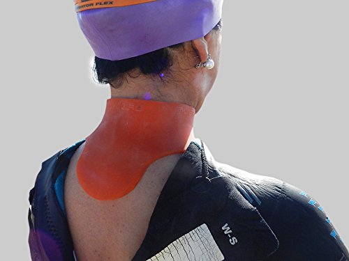 Mugiro Protector de Cuello Trajes de Neopreno - Naranja - Talla L 35-40 cm