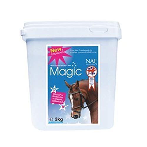 NAF INSTANT MAGIC - Tranquilizante de magnesio para caballos blanco blanco Talla:3 x 30ML