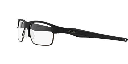 Oakley 3128, Monturas de Gafas para Hombre, Negro (Satin Black), 55