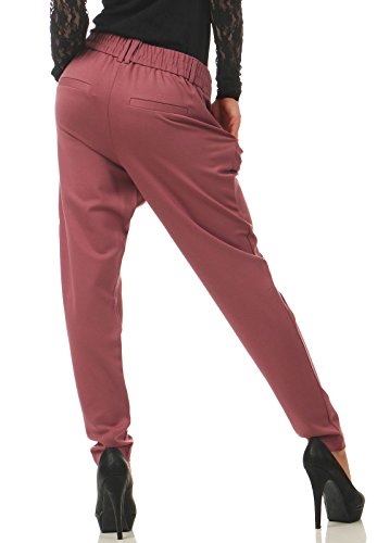 Only Onlpoptrash Easy Colour Pant Pnt Noos, Pantalones para Mujer, Rojo (Wild Ginger), W36/L34 (Talla del fabricante: Small)