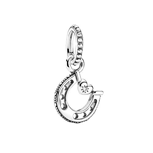 Pandora Colgante de herradura de la suerte de plata de ley 799157C01