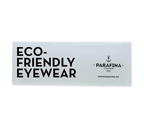PARAFINA Tamesis Gafas para Pantallas para Hombre y Mujer, Filtro Luz Azul, Gafas Eco-Friendly Antirreflectantes, Montura Eco-friendly, color Negro