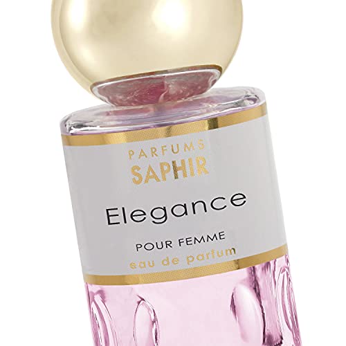 PARFUMS SAPHIR Elegance - Eau de Parfum con vaporizador para Mujer - 200 ml