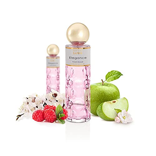 PARFUMS SAPHIR Elegance - Eau de Parfum con vaporizador para Mujer - 200 ml