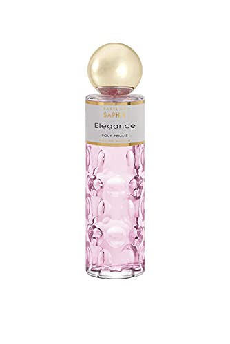 PARFUMS SAPHIR Elegance - Eau de Parfum con vaporizador para Mujer - 200 ml