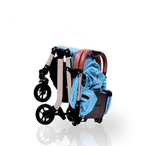 "París" silla de paseo ligera Ataababy - Azul - Silla de paseo ligera plegable Trolley AtaaBaby París