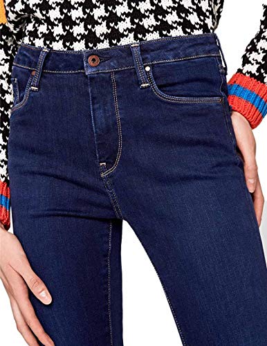 Pepe Jeans Regent Vaqueros Slim, Azul (Denim CF5), 24W / 32L para Mujer