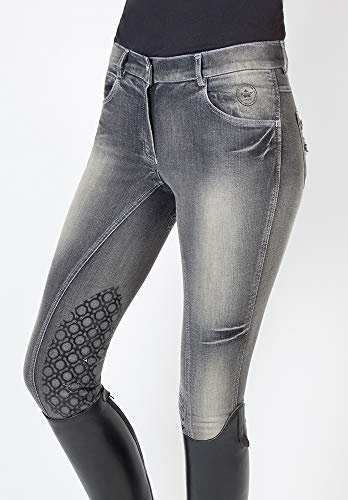 PFIFF 102351 Starshine - Pantalones de equitación para mujer y niña (42 cm)