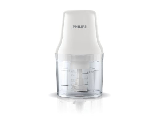Philips Daily HR1393/00 - Picadora, 450 W, 0.7 L, Color Negro