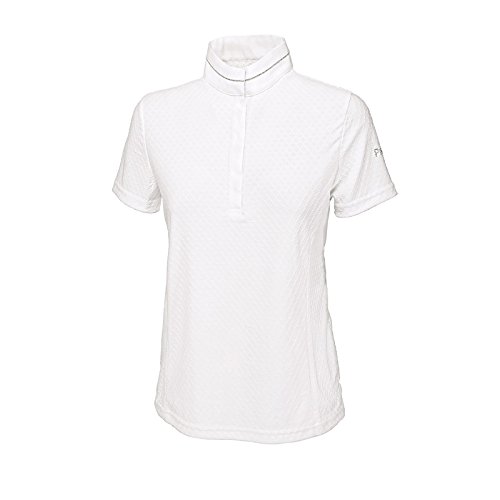 PIKEUR Damen Turniershirt 1/2 Arm ALINA, weiß, 40